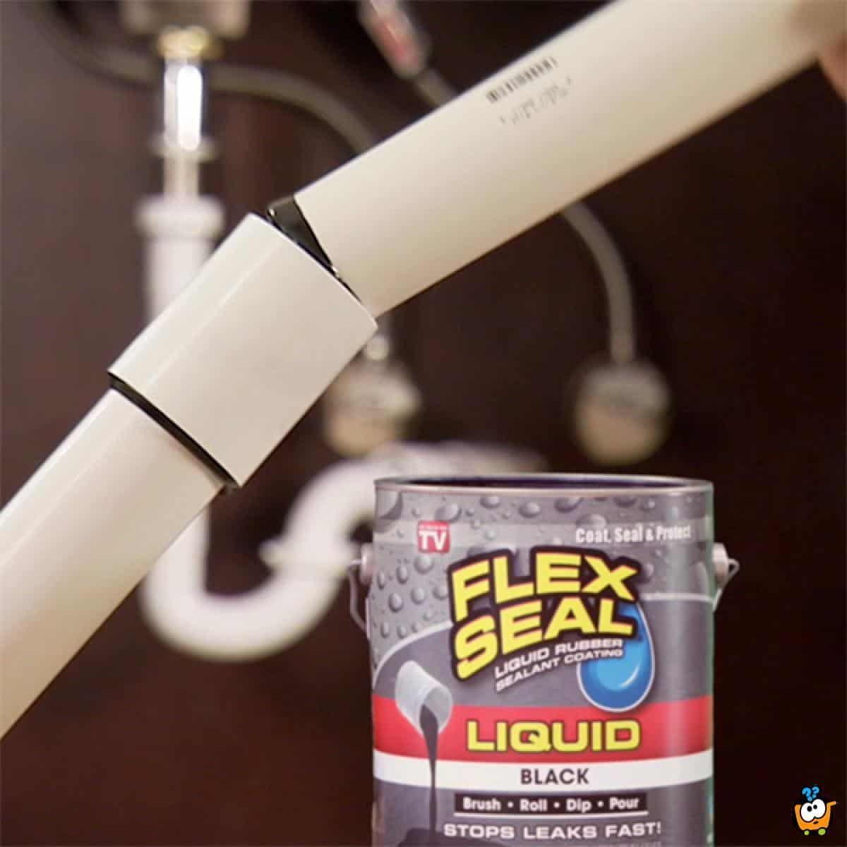 Flex Seal – tečna guma za izolaciju